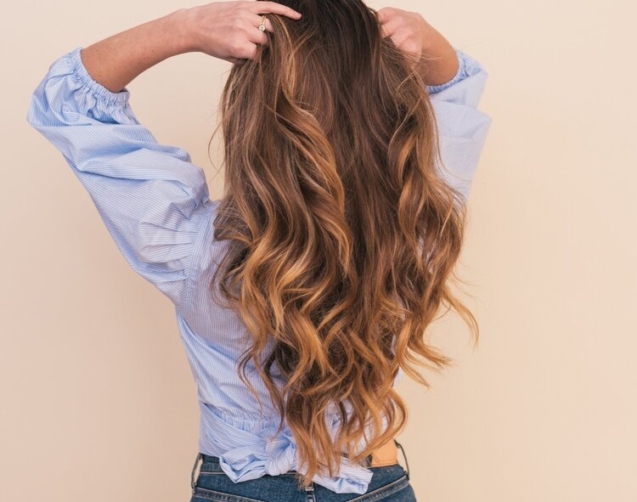 beautiful+hair+wave+with+highlights